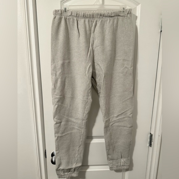Tna Cozy AF Fleece Jogger Sweatpants, Light Grey, Women’s Size L - Picture 1 of 2